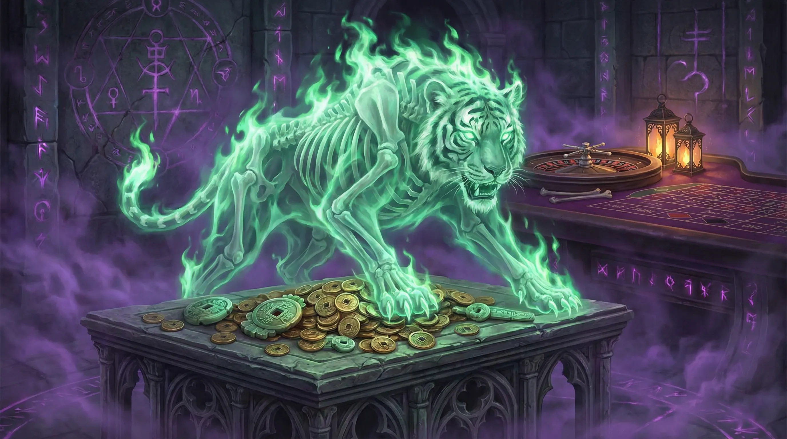 Fortune Tiger - Tigre da Fortuna com tesouros dourados